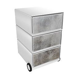 Paper Flow Paperflow easybox mobiele ladenblok met 3 lades 642x390x436mm crack - 3660141952452