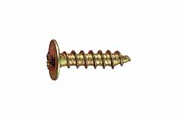 Index P904017 schroeven voor timmermansmann, PVC, 4,0 x 17