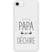 Apple Siliconen hoesje compatibel met iPhone 8 Dad who rockt