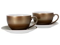 CreaTable GOLDEN DAYS Cappuccino Set 2-delig Wit