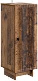vidaXL Dressoir Oud hout 33 x 34,5 x 90 cm Bewerkt hout