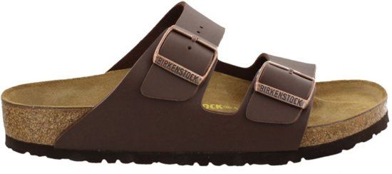 Birkenstock Arizona Normaal Heren Slippers - Brown - 4013871021759