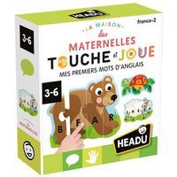 Headu - Mijn eerste Engelse woorden – leer Engels tijdens het spelen! | educatief spel 3, 4, 5 6 jaar, spelletjes in doos voor kinderen, cadeau voor kinderen, cadeau voor meisjes, cadeau voor jongens