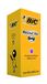 BIC Round Stic Grip balpennen - voordeelpakket van 40 pennen voor kantoor - paarse kleur - soepel schrijven en comfortabele grip