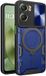 Techsuit Hoesje geschikt voor Motorola Moto G06 - CamGuard Pro Back Cover - Blauw