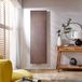 Hudson Reed Rubi Radiateur design vertical - 180 x 50cm - Panneau plat cuivre - Eau chaude