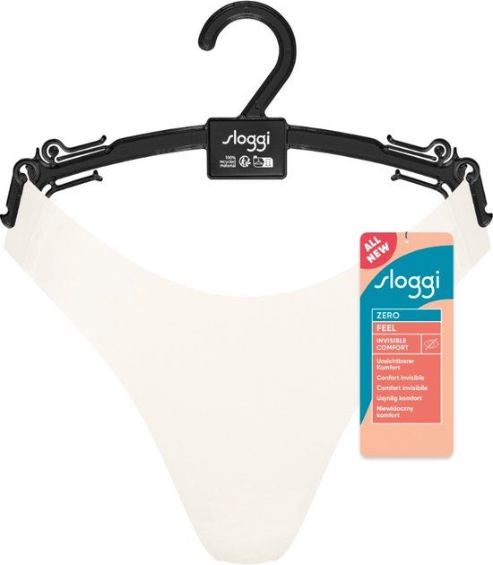 sloggi ZERO Feel 2.0 High Leg Slip - SILK WHITE - L