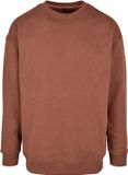 Build Your Brand Raglan Crewneck Bark maat S