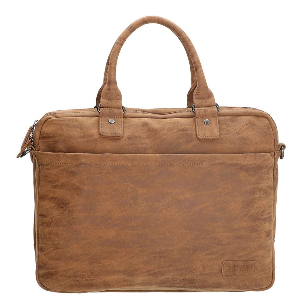 Enrico Benetti Madrid Business tas bruin Bruin