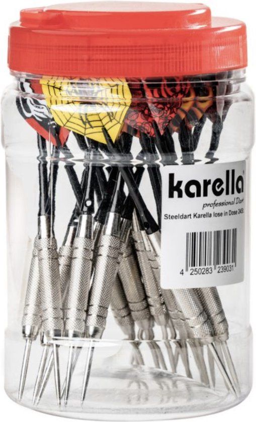 Karella steeltip darts 19 gram - 24 stuks