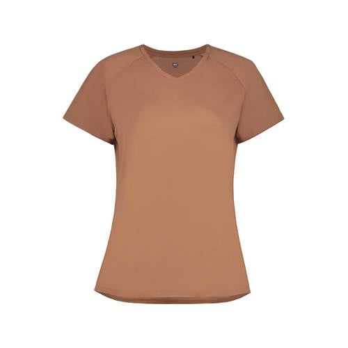 Rukka Muuko V2 hardloopshirt - bruin