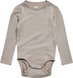 hummel hmlMINI WOOL SOLID BODY L/S Lange Mouw Wol Unisex Vintage Khaki Maat 92