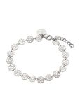 PURELEI Armband Blossom Zilver Staal 14 karaat 19 cm
