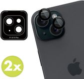 imoshion Camera Lens Protector - Geschikt voor Apple iPhone 15 Plus/iPhone 15 - 2 Pack - Black