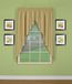 Today's Curtain Orleans Sint-jakobsschelp, 160 cm Swagger paar, 203 cm B x 160 cm L, linnen