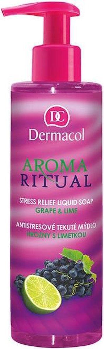 Dermacol Aroma Ritual Stress Relief Liquid Soap (Grapes with Lime) - 250ml