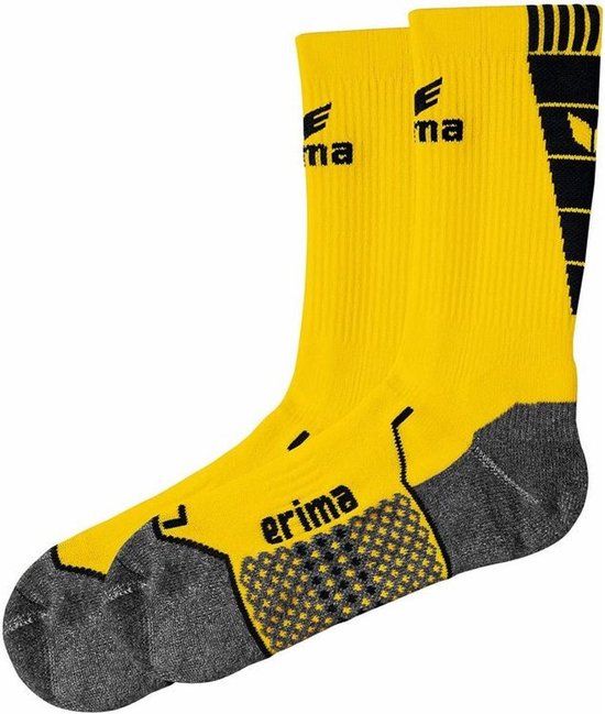 Erima Trainingssokken - Geel / Zwart - Maat 33-36 - Unisex - Voetbal