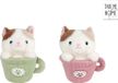 Take Me Home pluche kat knuffel mok 18cm speelgoed cadeau.