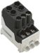 Weidmüller 2814490000 Bloc de distribution raccord à vis noir 3 pc(s)