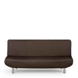 Eysa Luz elastische bankhoes voor Clic-Klack-bank, 3-zits, bruin