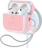 ESR Halolock Orbit Hybrid Hoes Geschikt Voor AirPods 4 (AirPods 4e Generatie) (2024) Magsafe Roze