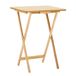 Premier Housewares Klaptafel van hout, 49 x 39 x 65 cm, lichtbruin
