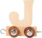 Small Foot Wooden Letter Train - J - 12 Pieces