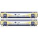 Roco 6220106 H0 2-delige set dubbeldekswagons van de metronoom Set van 2: 2e klas DBPza