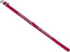 Nobby Halsband Crystal met 3 rijen Swarovski elementen, rood, leer, 47-52 cm