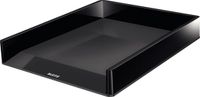 Leitz Dual Black brievenbakje zwart 4 stuks