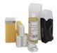 Epilwax Complete waxset voor ontharing met was, incl. 4 roll-on patronen van witte was, patroonwarmer, 100 strips en wasolie