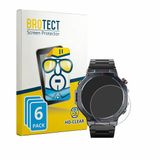 BROTECT - Screenprotector voor Jugeman V20 1.43" - Folie Beschermfolie transparant 6 Stuks