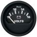 Faria Euro Voltmeter 10-16v Zwart
