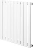 MonsterShop Monster Group BV Ovale design radiator - 1 kolom - 600x600 mm - wit