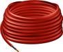 Logilink Solar Kabel 6mm2 | 25 meter - rood