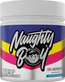 Naughty Boy Pump (25 Serv) Blue Razz Bon Bons - Pre-Workout - NO Booster