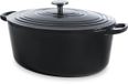 BK Bourgogne Braadpan - Ø 32 cm - Jet Black - Gietijzer - 7.5L - Incl. Deksel