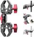 OEM Zouma B.V. Geschikt voor Double Head Aluminium Mount Clamp Clip Magic Arm Bracket for Geschikt voor Photography etc