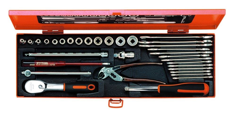Bahco Dopsleutelset 1/4"