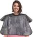 Kivora B.V. Cape imperméable unisexe pour adultes, modèle court pour un coiffage facile (pour usage par les coiffeurs), tablier spécial maquillage pour la coloration des cheveux.