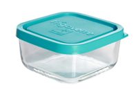 Bormioli FRIGOVERRE Voorraaddoos Microwave M.Deksel Tr-Blauw 10x10cm