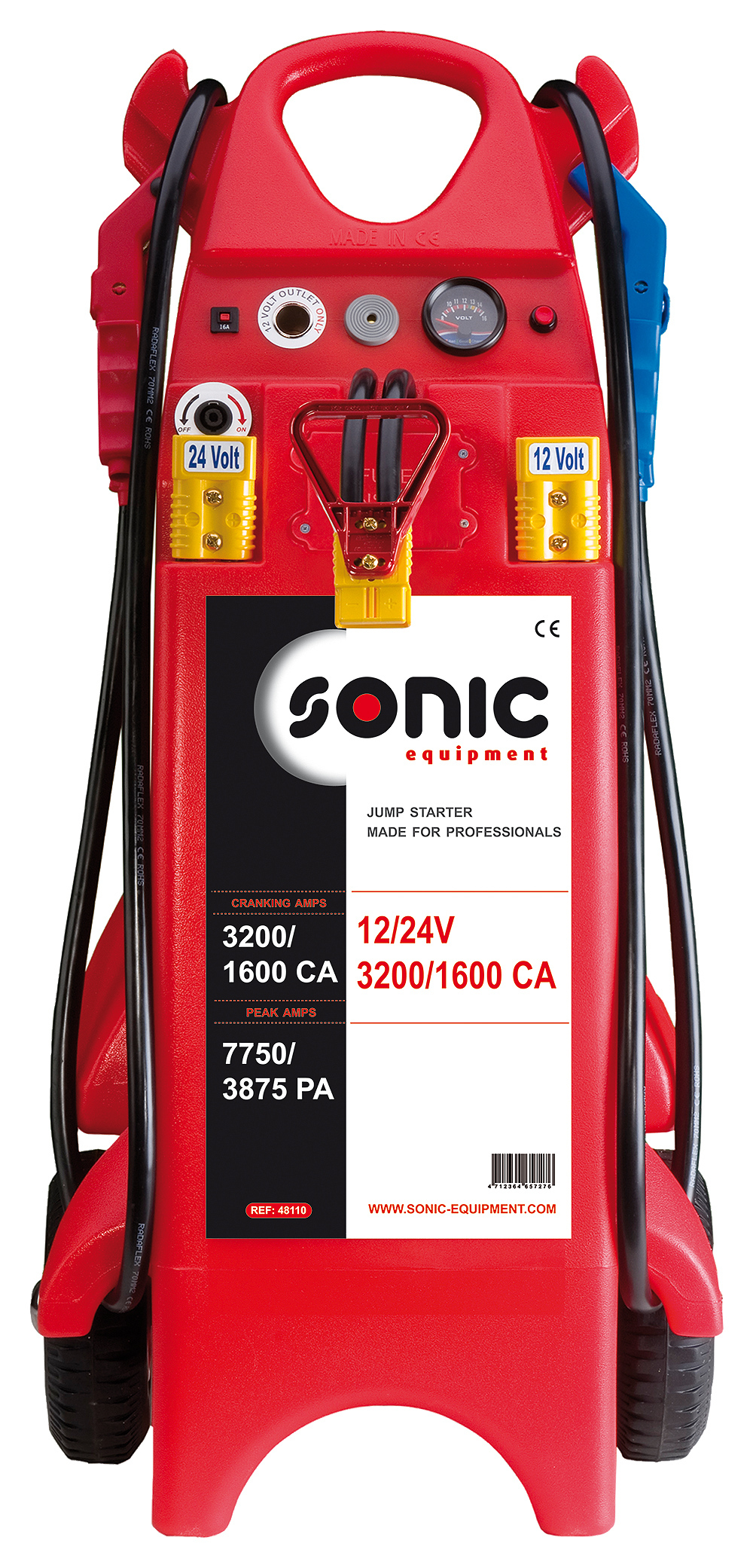Sonic Sonic Jumpstarter mobiel 12/24V 3200/1600A