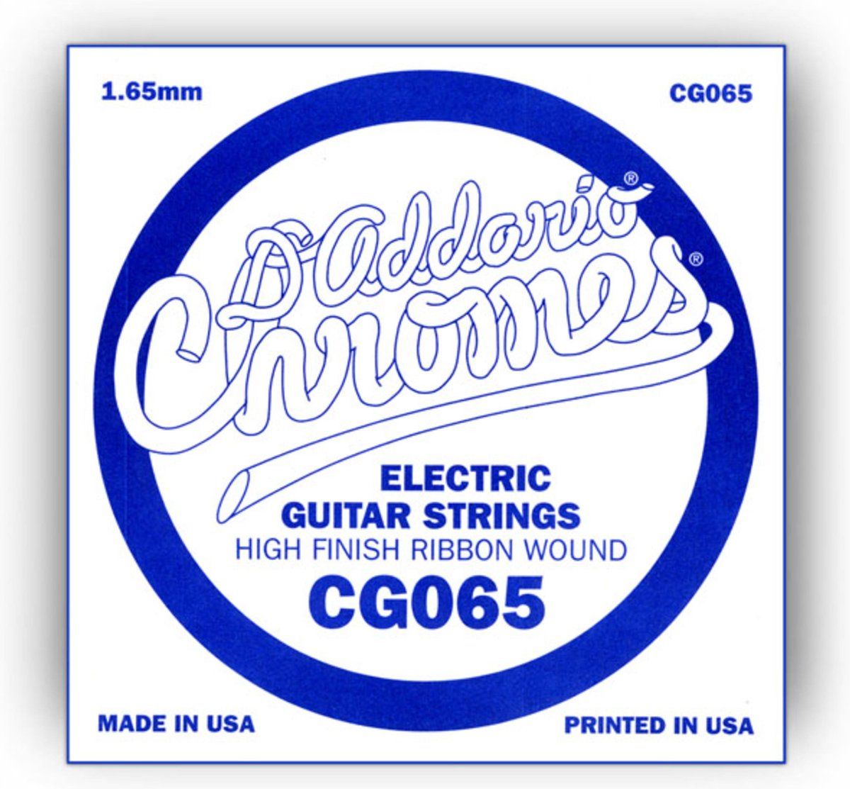 D'ADDARIO CG065 Flat wound enkele snaar
