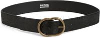 PIECES PCLAURA LEATHER JEANS BELT FC - Black
