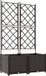 vidaXL Plantenbak 2 st bruin 80 x 40 x 143 cm pp
