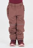 ZIGZAG Softshellhose Ludo Bruin Unisex Kinderen Maat 98
