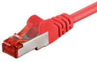 Danicom CAT6 S/FTP (PIMF) patchkabel / internetkabel 25 meter rood
