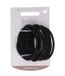 Solida élastiques à cheveux noirs, 5 cm, 9 pièces