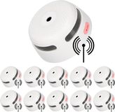 X-sense XS01-W Draadloos koppelbare rookmelder - 10 Rookmelders - 10 jaar batterij - Wit