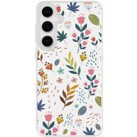 Samsung Galaxy S24 Fleurs colorees Verstevigd hoesje met sublimatie bedrukking